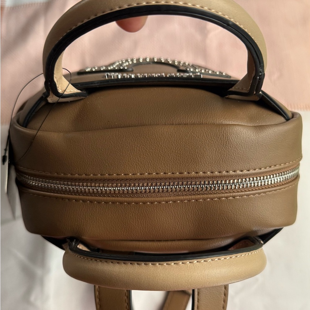 True Religion Tan Backpack with Studded Embellishments - Picture 3 of 10